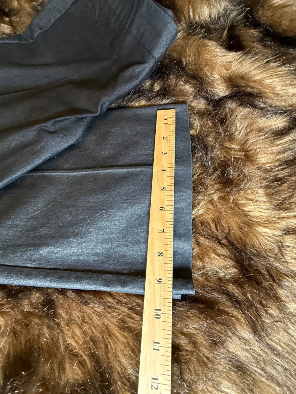 NY & Company Dark Chambray Pants (14P) - Picture 7 of 7